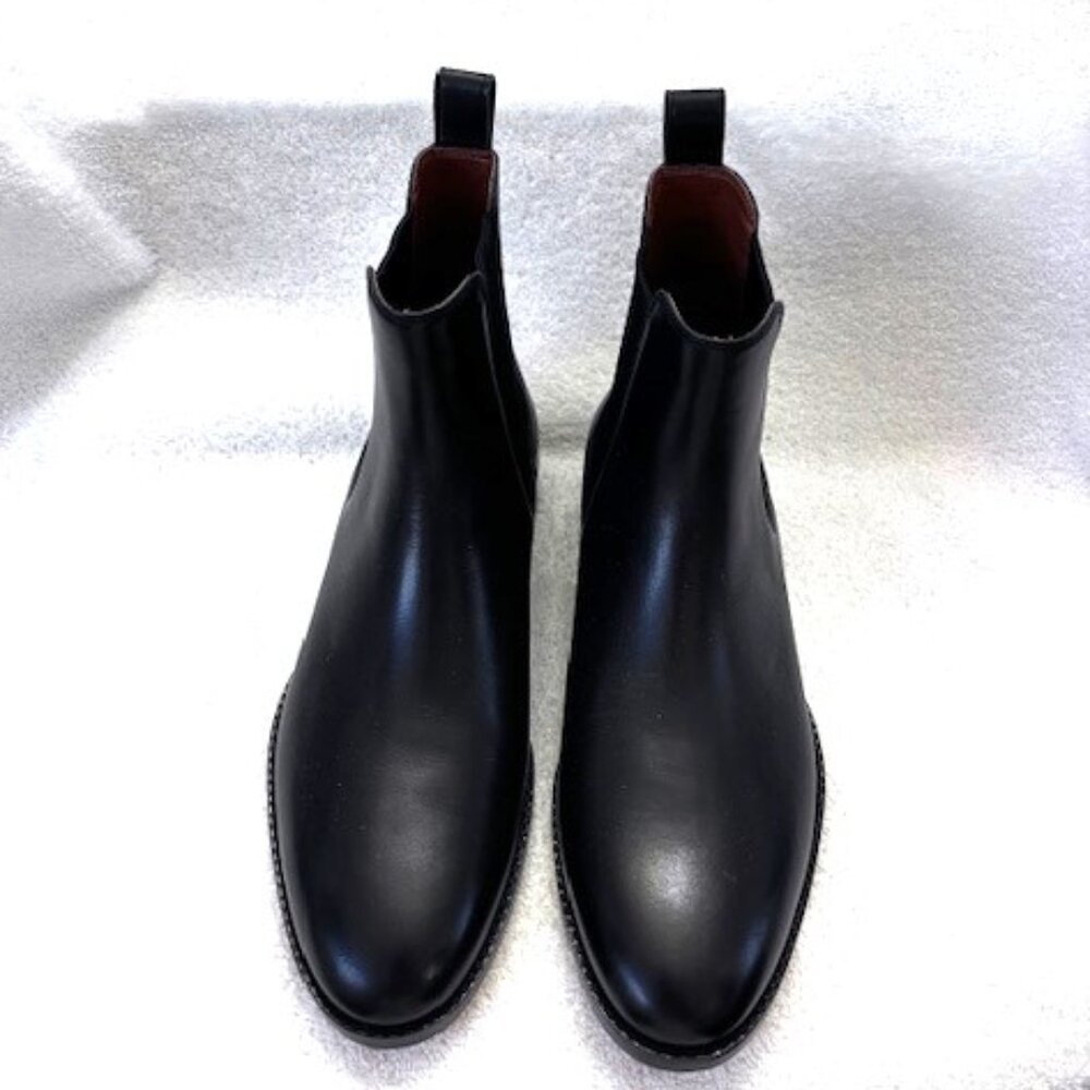 Coach black leather pull-on Dalton chelsea boots NWOT Men's Size 7D